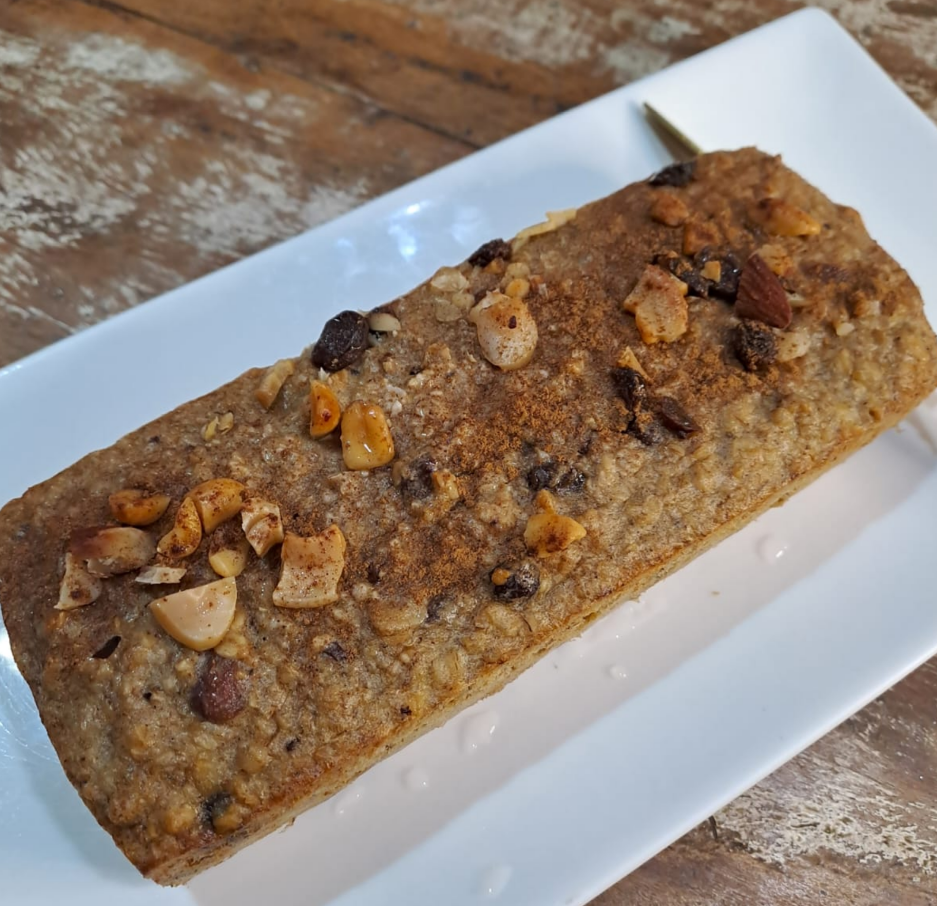 Foto do produto Banana, Aveia e Castanhas publicada no catálogo PatFit
