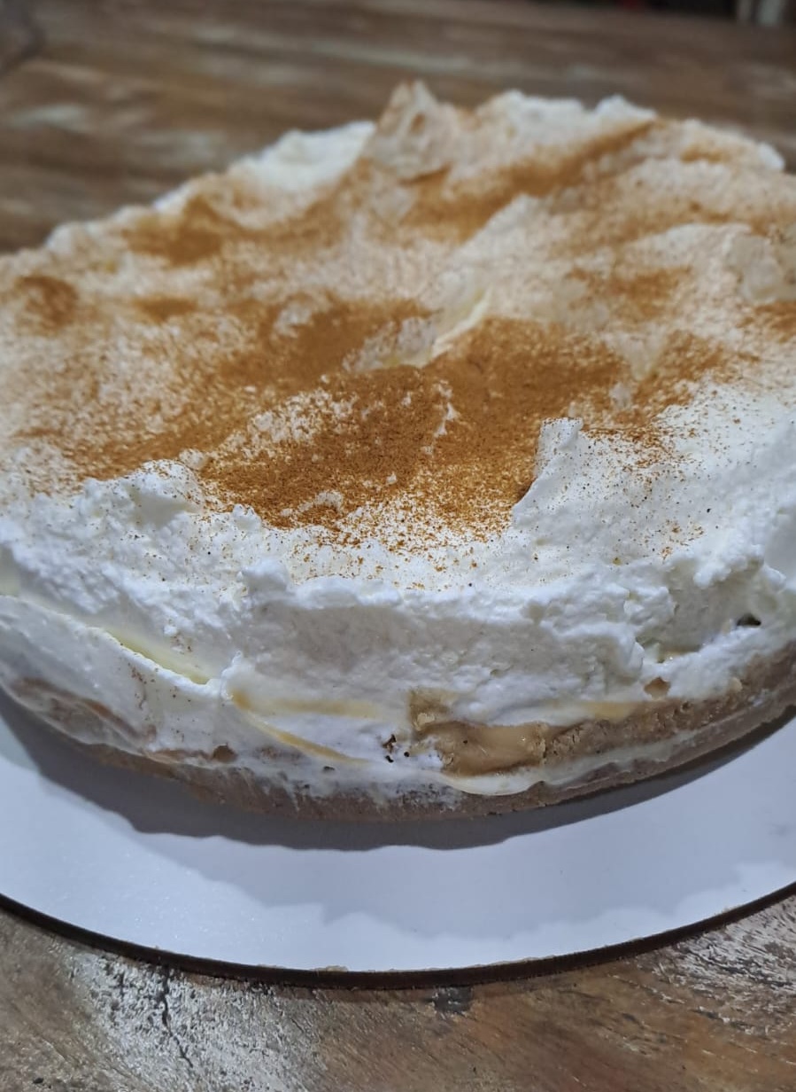 Sobremesa banoffee do catálogo PatFit