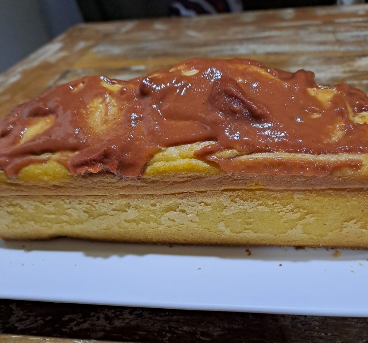 Bolo de fubá com goiabada PatFit